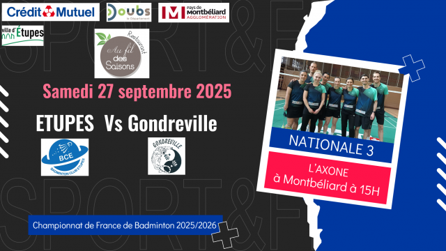 Nationale 3 – Badminton