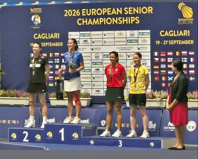Martina Benesova est championne d&rsquo;Europe vétéran +